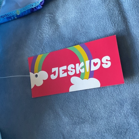 Jeskids 10/12 romper swimsuit with bow in back - Picture 13 of 16